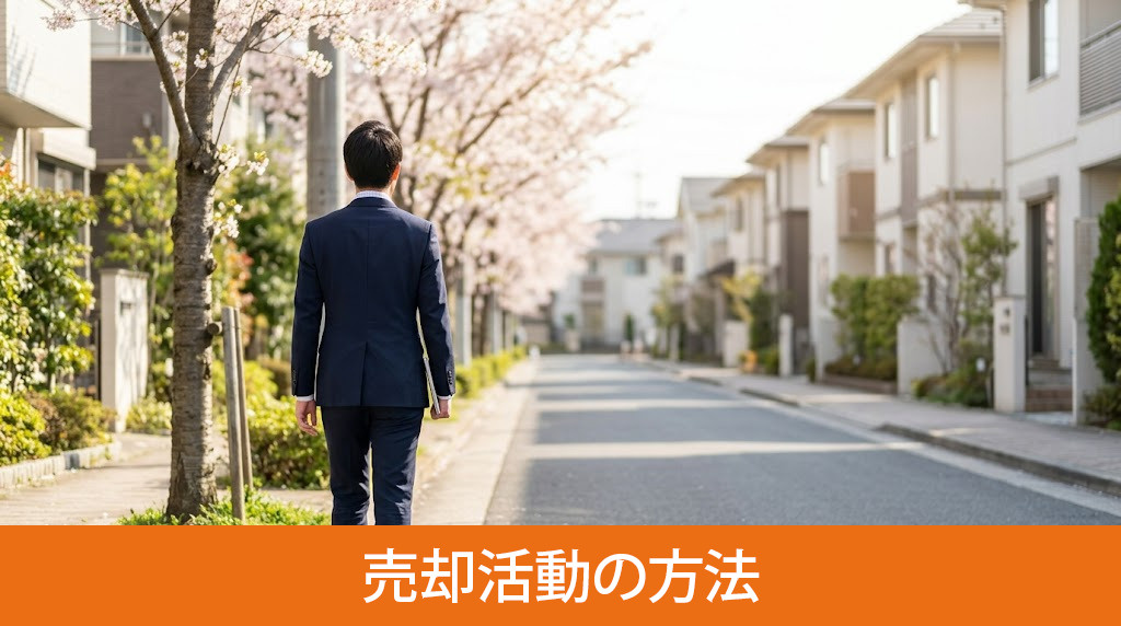 周囲に気付かれずに進める売却活動の方法