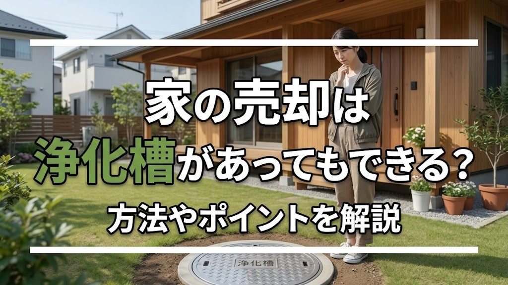 家の売却は浄化槽があってもできる？方法やポイントを解説の画像