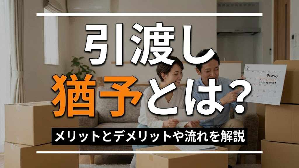 引渡し猶予とは？メリットとデメリットや流れを解説の画像