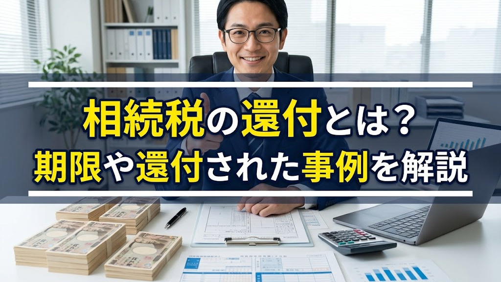 相続税の還付とは？期限や還付された事例を解説の画像