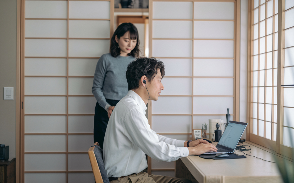 在宅ワークでプライベートと仕事にメリハリをつけられる住まい探し！の画像