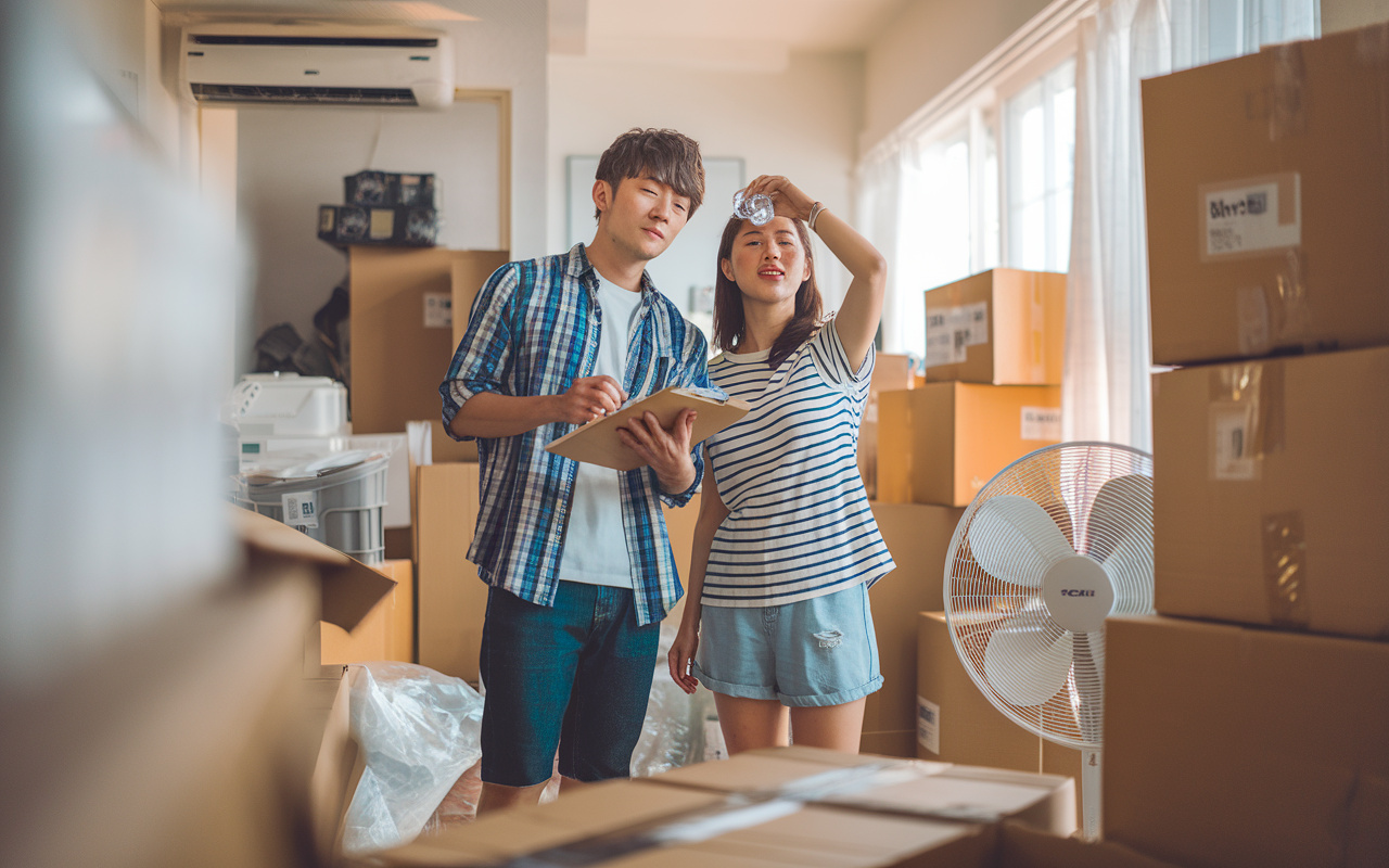 夏の引っ越し時期はいつが狙い目？単身と家族別にお得で快適なベストタイミングを解説の画像