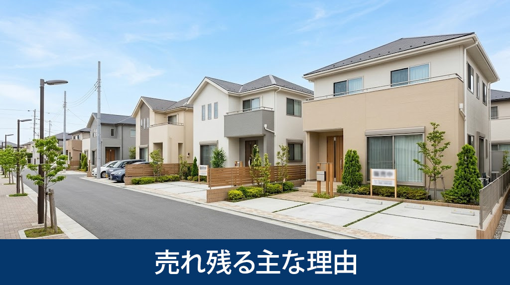 建売住宅が売れ残る主な理由