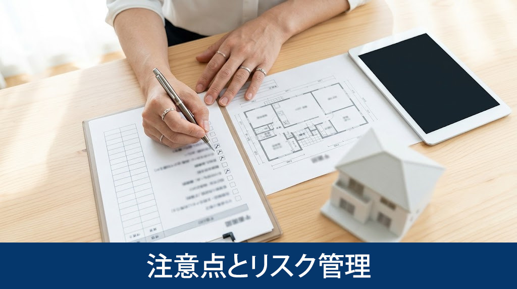 売れ残り建売住宅を選ぶ際の注意点とリスク管理