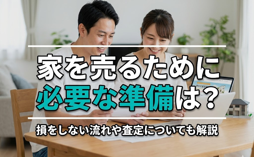 家を売るために必要な準備は？損をしない流れや査定についても解説の画像