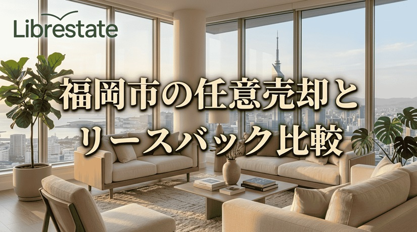 福岡市の任意売却とリースバック比較！金利上昇期の賢い選択の画像
