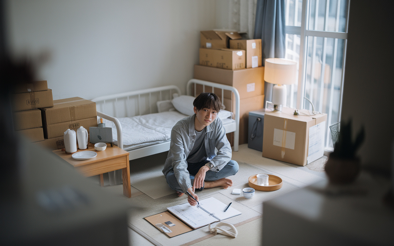 一人暮らしで必要なものは何？リストで初日から困らない準備術の画像