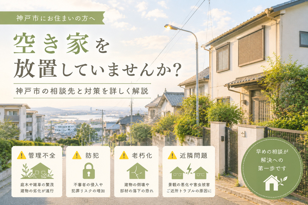 空き家を放置していませんか神戸市の相談先と対策を詳しく解説の画像