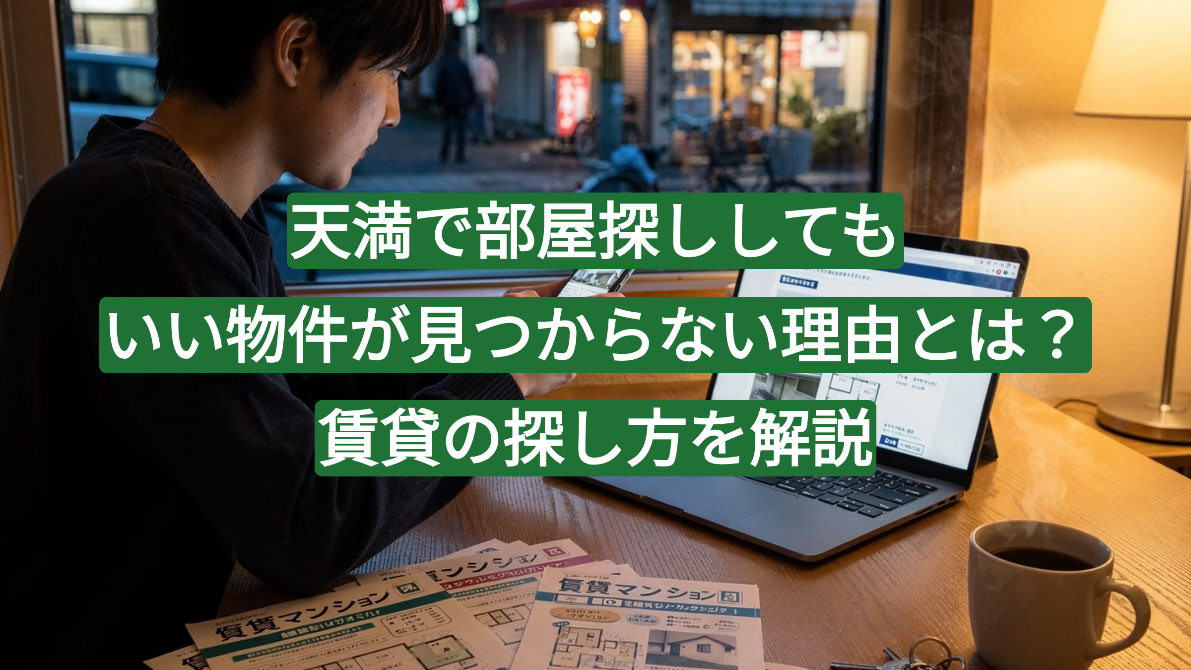 天満で部屋探ししてもいい物件が見つからない理由とは？賃貸の探し方を解説の画像