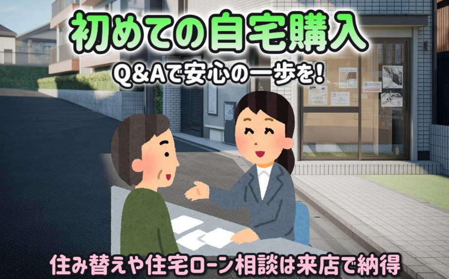 不動産の住宅購入Q＆Aで安心の一歩！住み替えや住宅ローン相談は来店で納得の画像