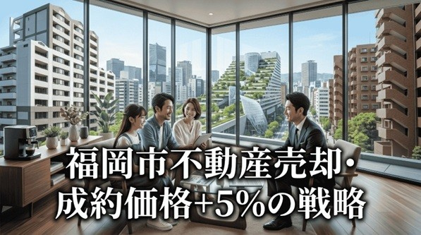 【福岡市版】AI査定を超えろ!不動産を「成約価格+5%」で売る戦略的商談術の画像