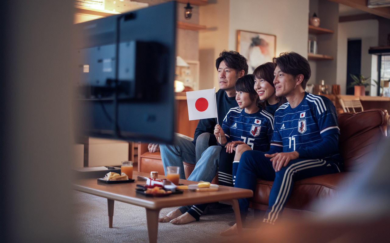 サッカー観戦で盛り上がるワールドカップ日本代表！自宅観戦で暮らしと住まいを見直す方法の画像