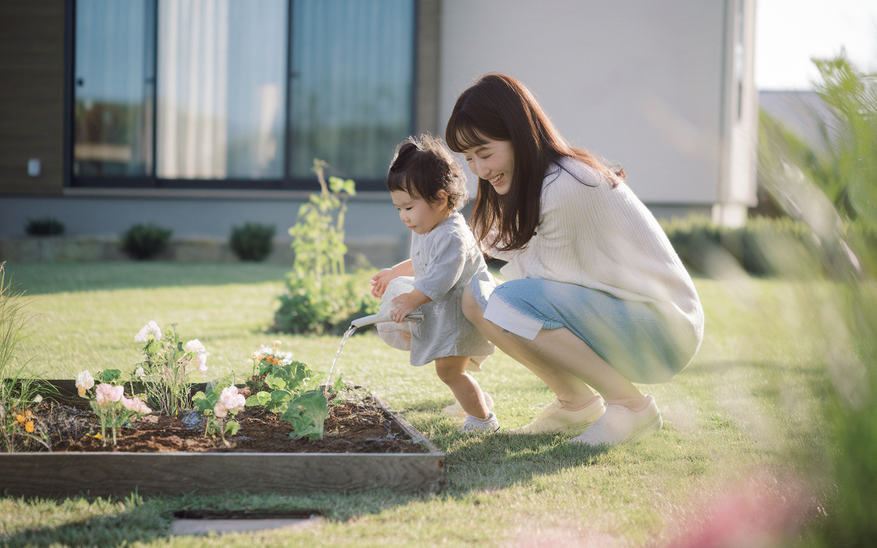 栃木で庭付き戸建ては子育てに向いている？家族にうれしいメリットを解説の画像