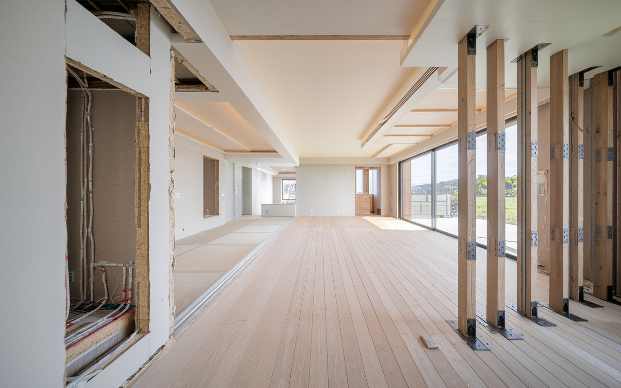 構造体活かす戸建てリノベーションとは？新築同様の住まいを実現する進め方の画像