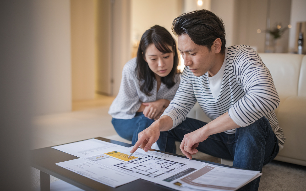 建物の面積表示の違いは？内法面積と壁芯面積の違いをわかりやすく解説の画像