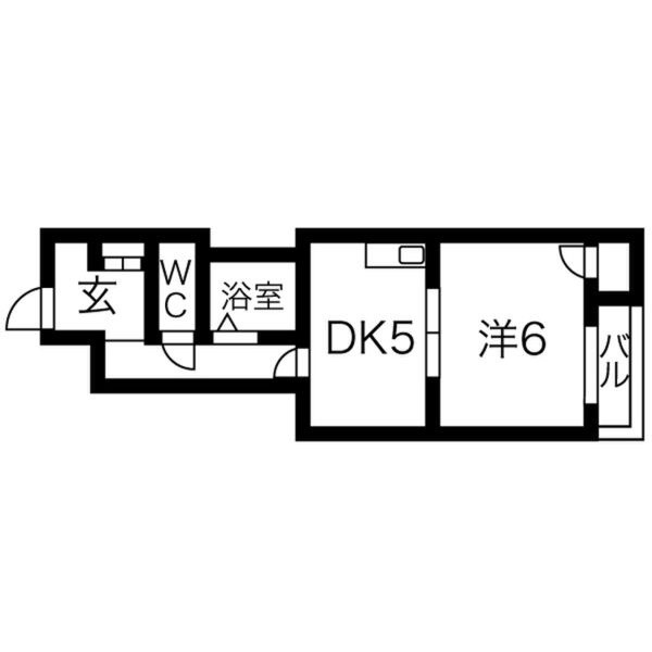 ハイツパインリバー301 間取り図