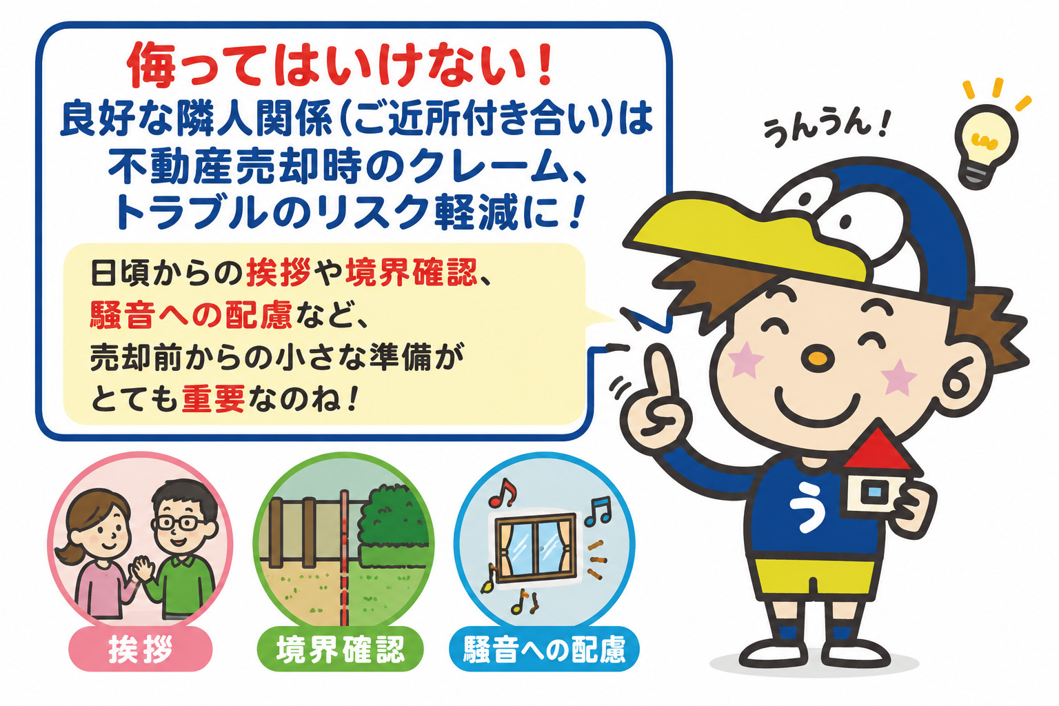 隣人売却で人間関係悪化を防ぐには？近隣トラブルを避ける方法を解説の画像