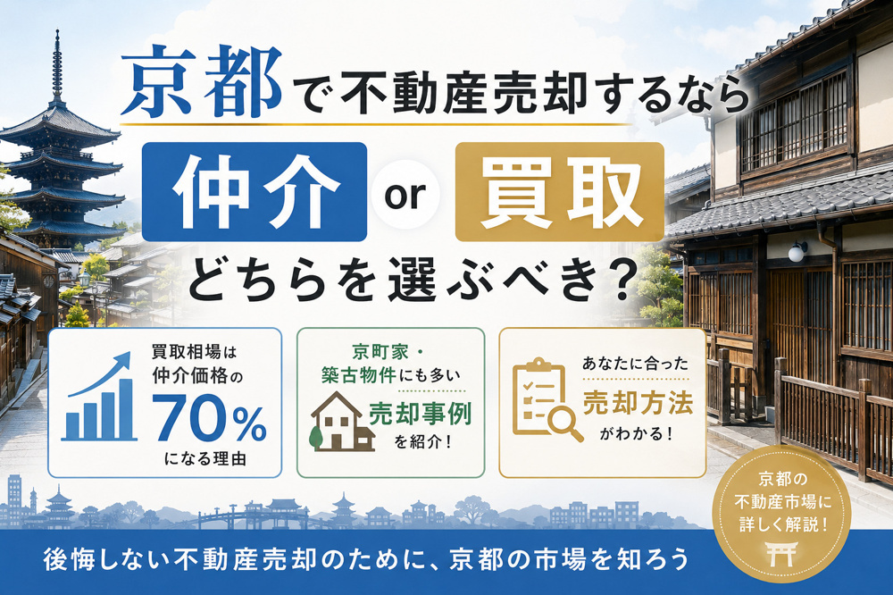 買取と仲介、結局どちらが得？あなたに向いているのはどっち診断 ― 仲介価格の70%が買取相場。その差をどう考えるべきか ―の画像