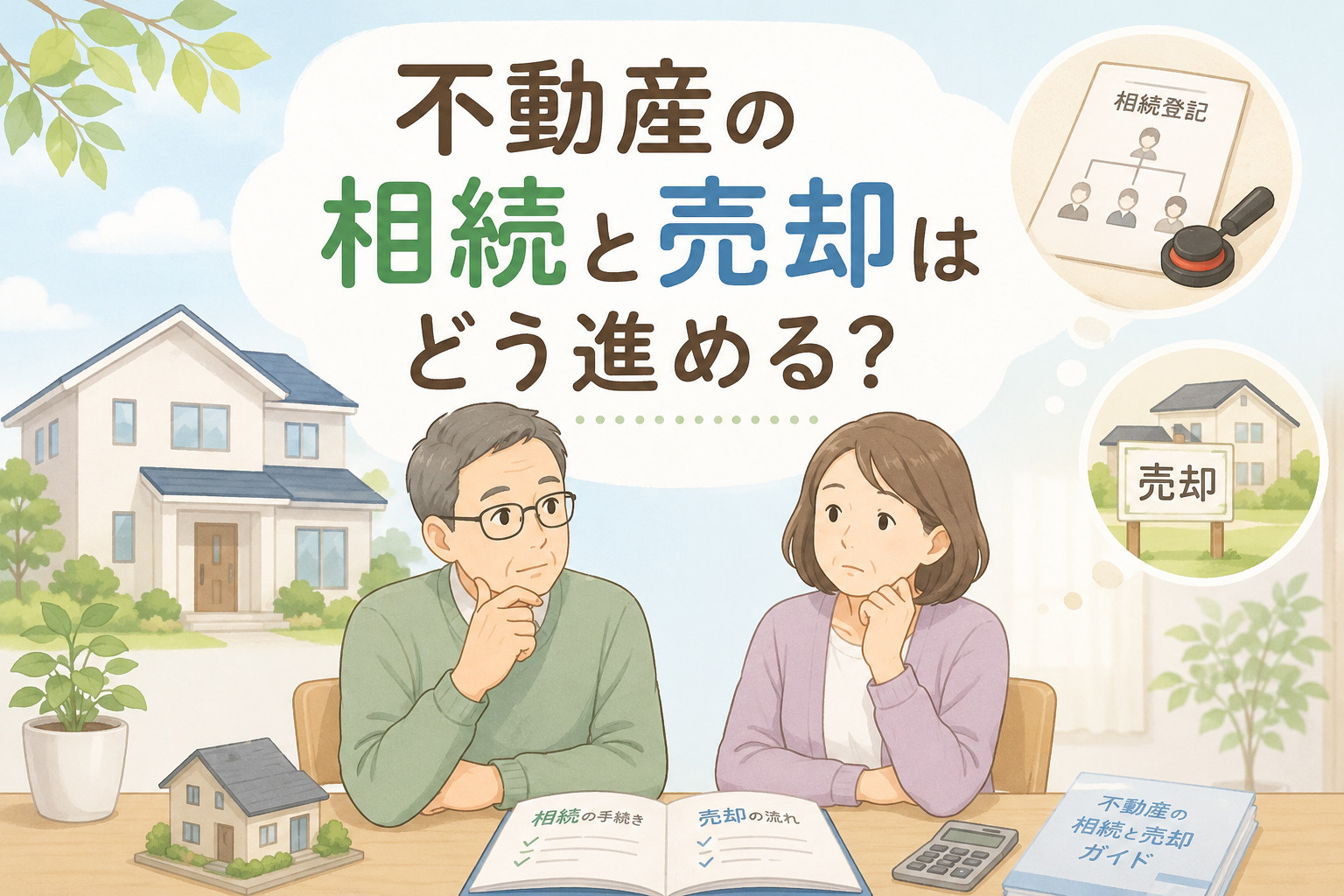 不動産の相続と売却はどう進める？名義変更の流れと注意点を解説の画像