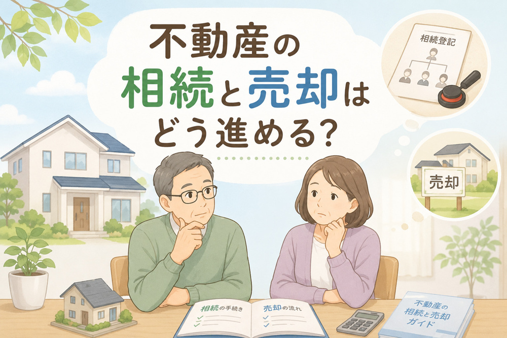 不動産の相続と売却はどう進める？名義変更の流れと注意点を解説の画像