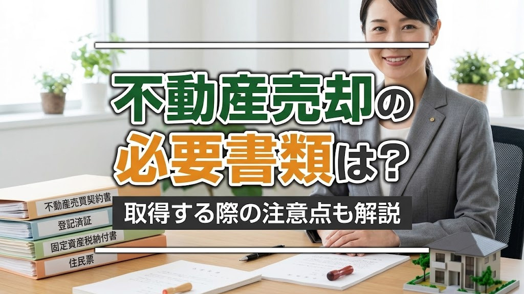 不動産売却の必要書類は？取得する際の注意点も解説の画像