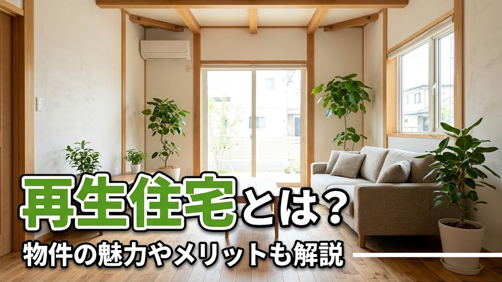 再生住宅とは？物件の魅力やメリットも解説の画像