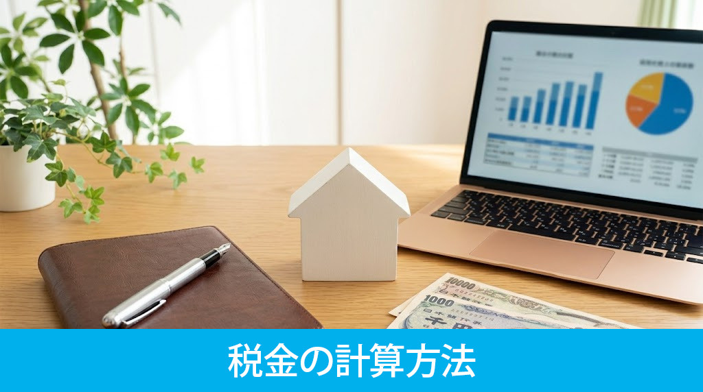 不動産売却益にかかる税金の計算方法