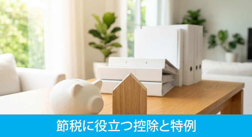 不動産売却益の節税に役立つ控除と特例