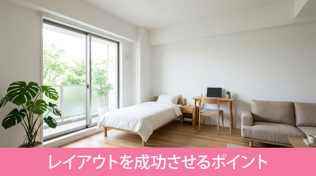 8畳のレイアウトを成功させるポイント