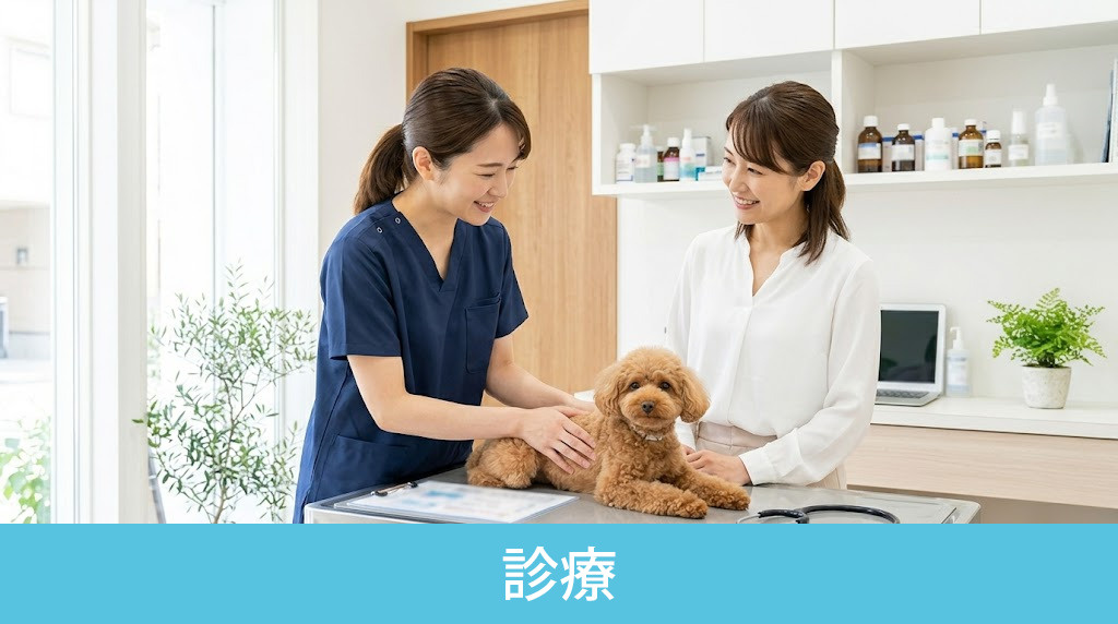 「ナカ動物病院」の診療