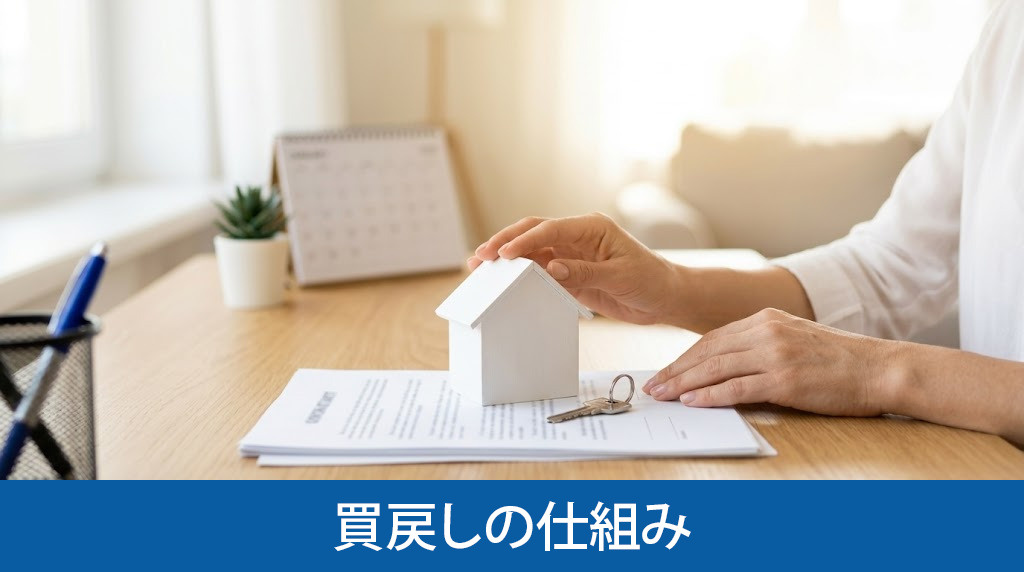 リースバック後における買戻しの仕組み