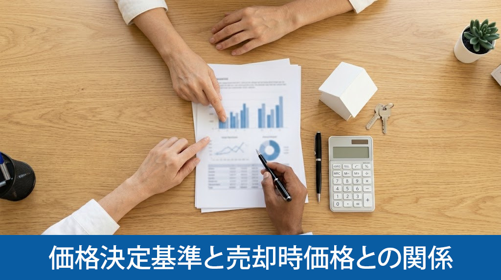 買戻しの価格決定基準と売却時価格との関係