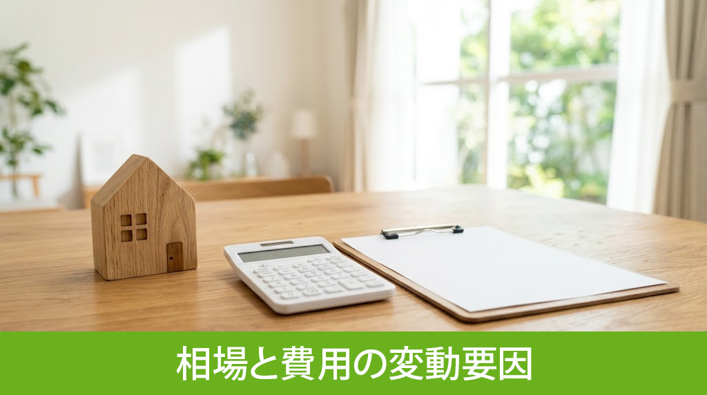 実家の解体費用の相場と費用の変動要因