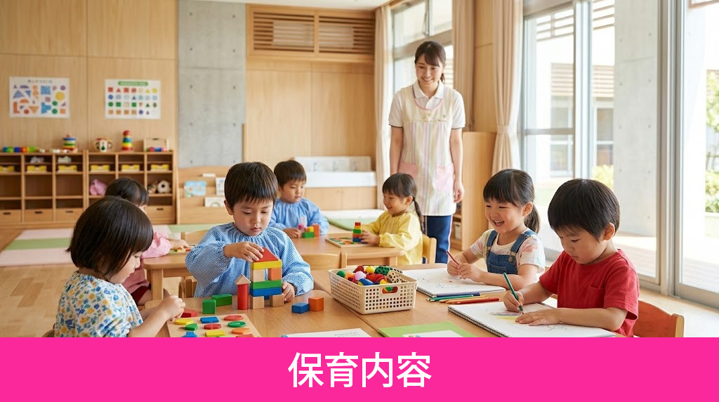 「湘南みらい保育園」の保育内容