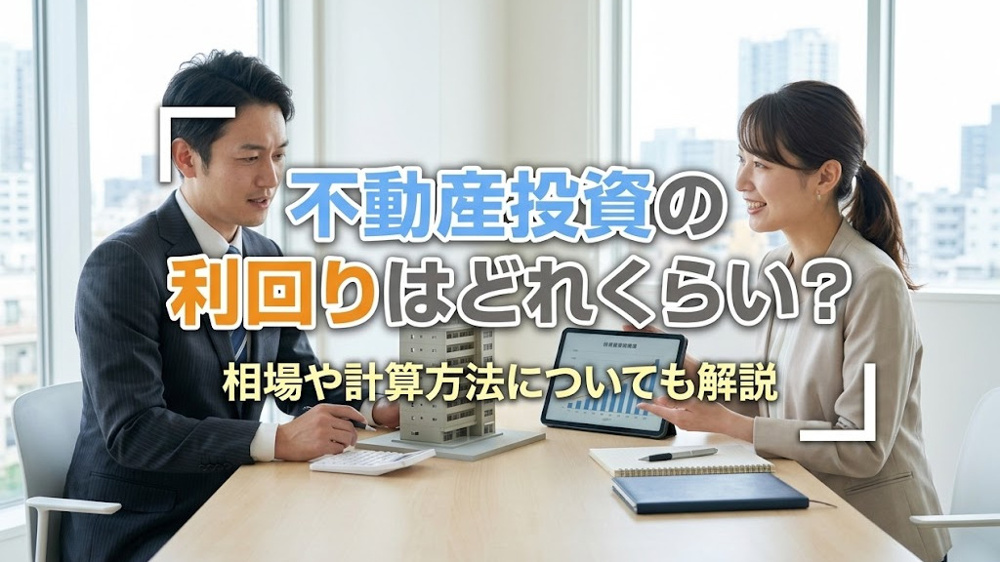 不動産投資の利回りはどれくらい？相場や計算方法についても解説の画像
