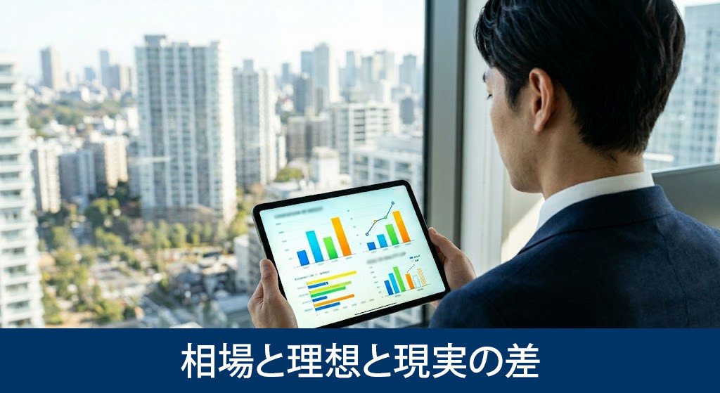 不動産投資の利回り相場と理想と現実の差