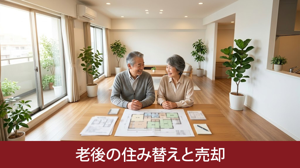 子どもが独立した後の老後の住み替えと売却