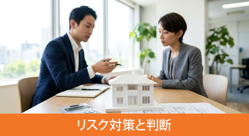 マップ情報を踏まえたリスク対策と判断