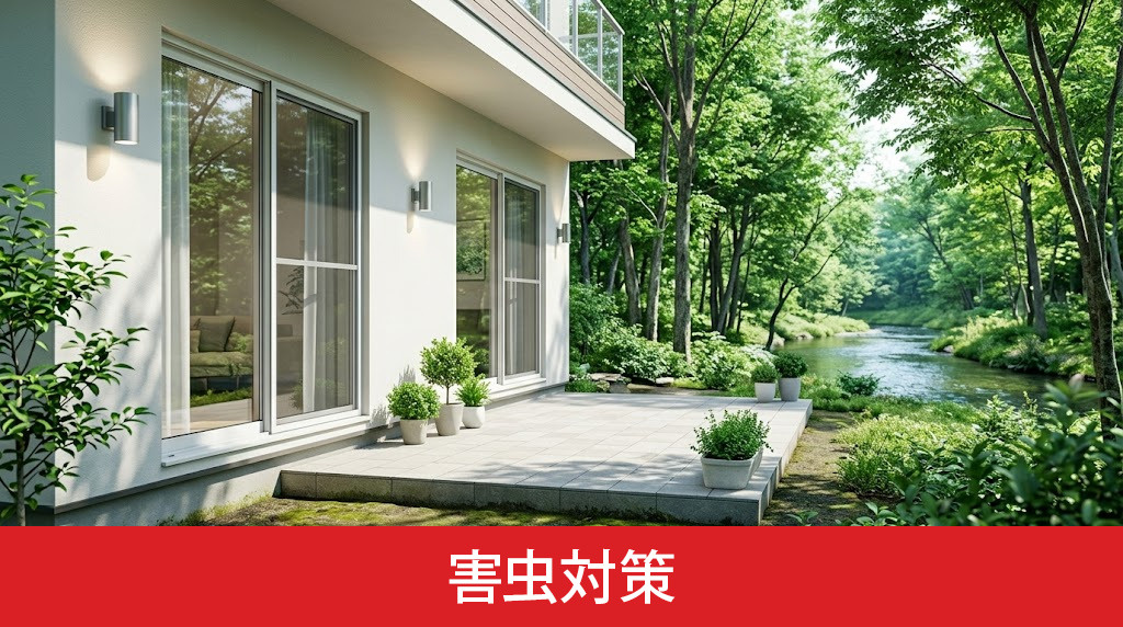 一戸建てで実践できる効果的な害虫対策