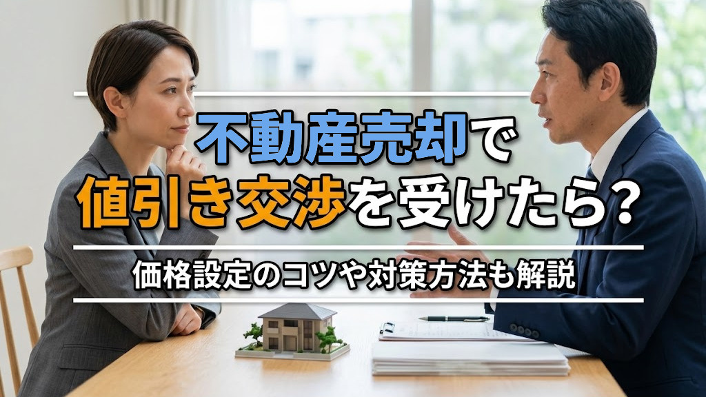 不動産売却で値引き交渉を受けたら？価格設定のコツや対策方法も解説の画像