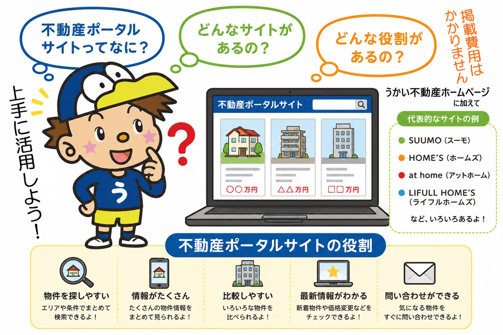 不動産売却で悩む方へ ポータルサイト掲載方法と注意点を解説の画像