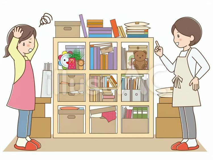 屋根裏収納の画像