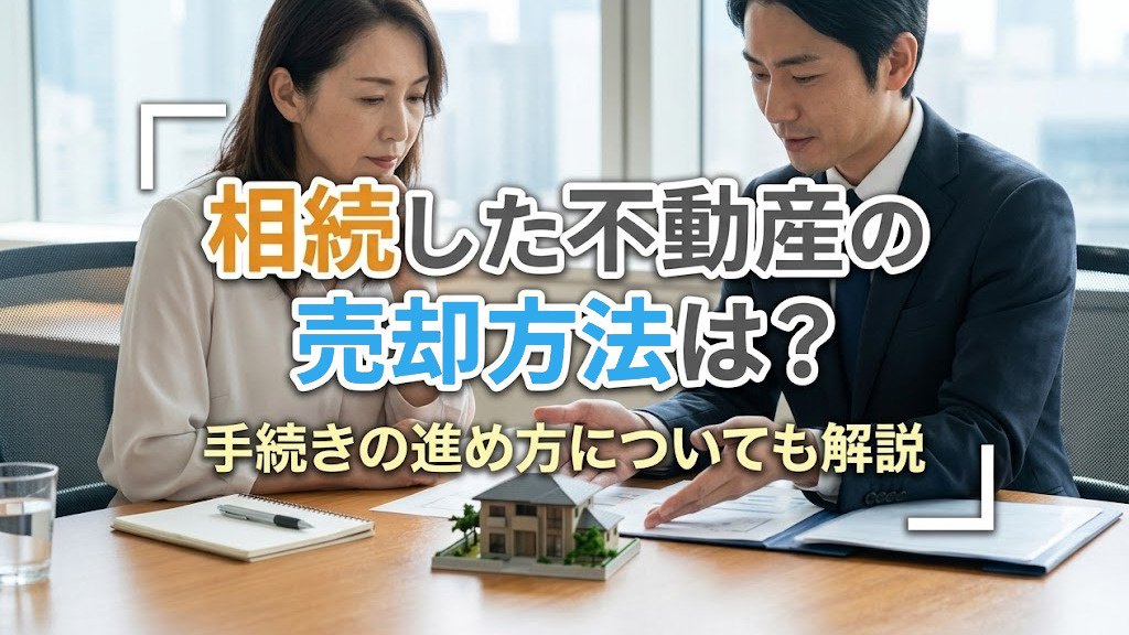 相続した不動産の売却方法は？手続きの進め方についても解説の画像