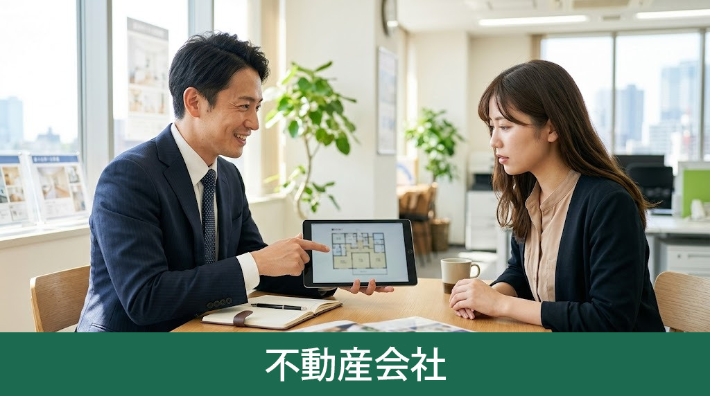 不動産売却での相談先：不動産会社