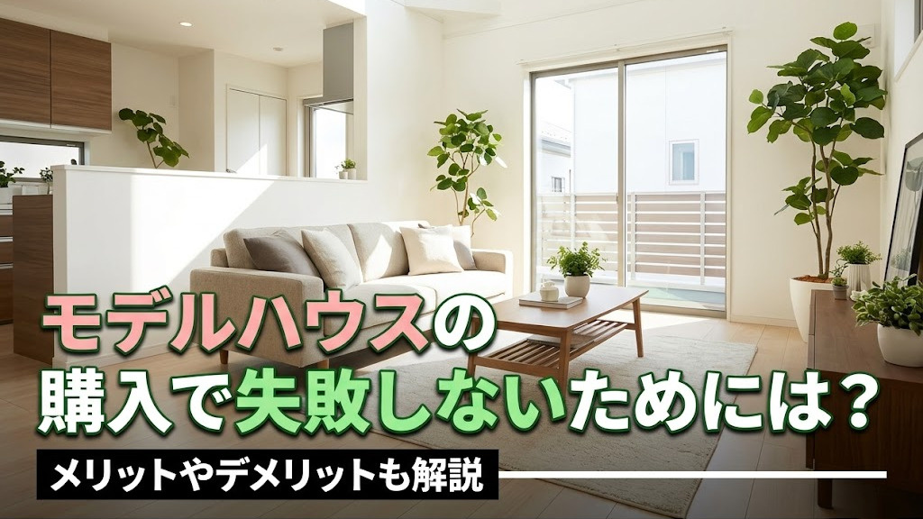 モデルハウスの購入で失敗しないためには？メリットやデメリットも解説の画像