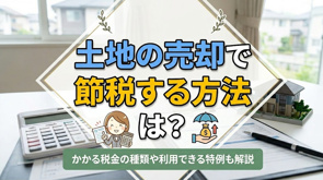 土地の売却で節税する方法は?かかる税金の種類や利用できる特例も解説の画像