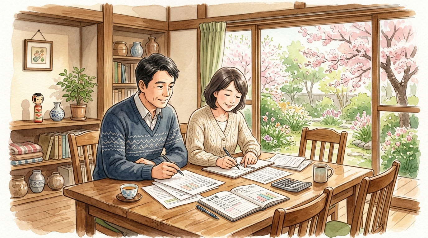 住宅の年間維持費を考えるイメージ