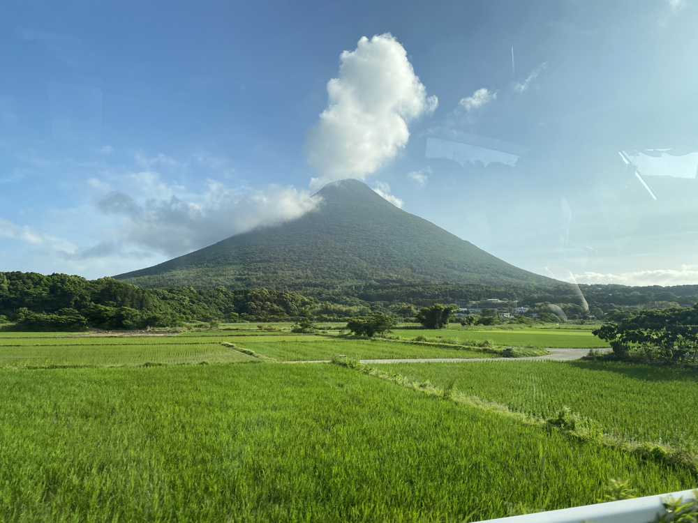 開聞岳登山の画像