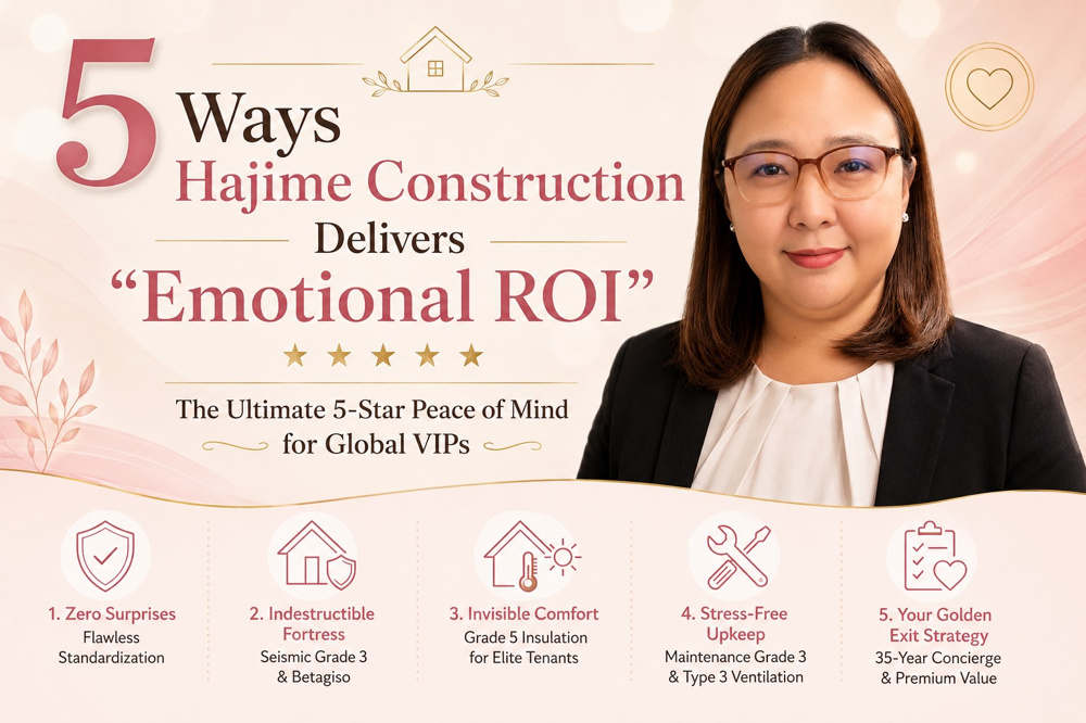 (August 30, 2026) 5 Ways Hajime Construction Delivers 