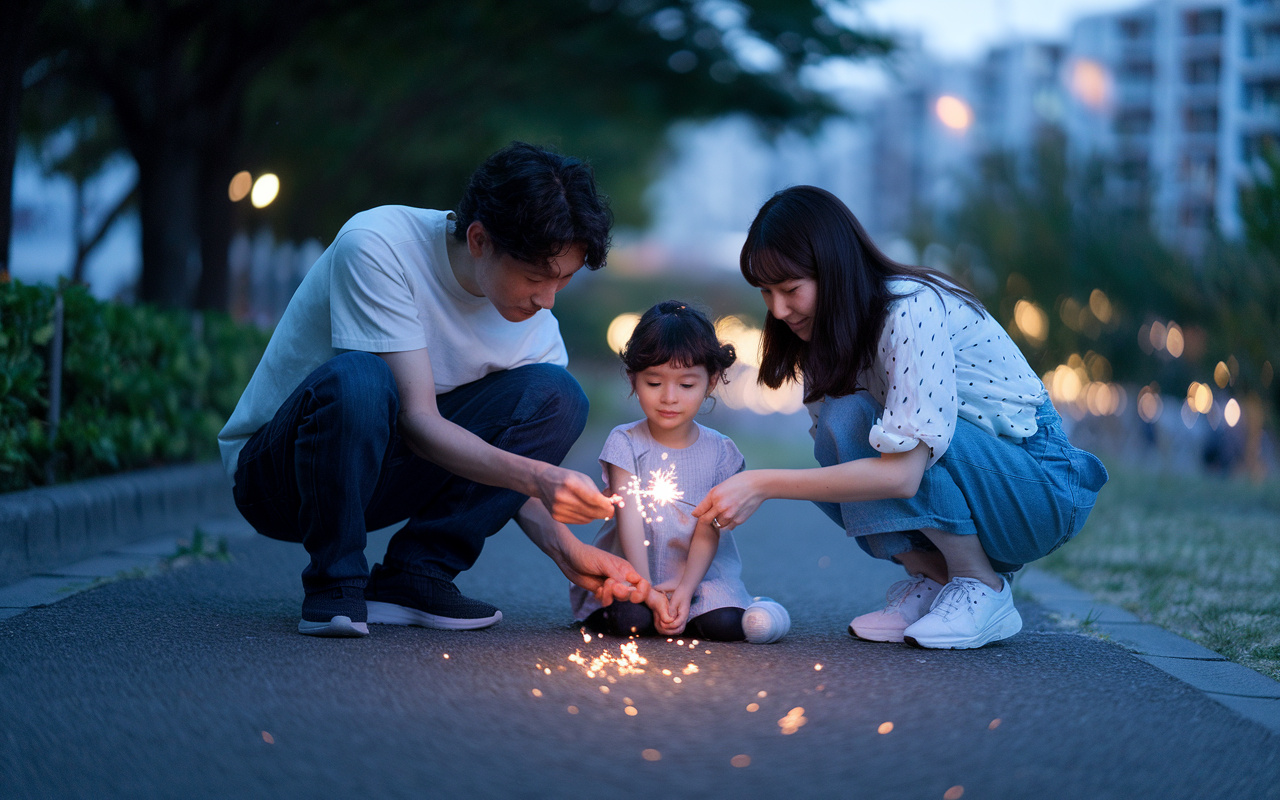 公園での花火皆様はどう思いますか?家族で安心して楽しむためのルールとマナーの画像